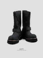 Ботинки "HANQIAORIJI Dual Buckle Engineer Boots" — изображение 4