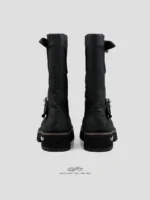 Ботинки "HANQIAORIJI Dual Buckle Engineer Boots" — изображение 7