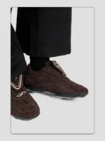 Кроссовки "HANQIAORIJI Brown Turbo Retro Football Shoes" — изображение 8
