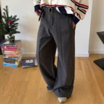 Брюки "19 Studio Relaxed Wool Pants"