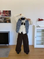 Брюки "19 Studio Creased Cargo Pants" — изображение 11