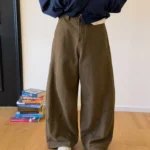 Брюки "19 Studio Relaxed Straight Cotton Pants"