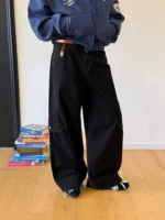 Брюки "19 Studio Loose Straight Cargo Pants" — изображение 3