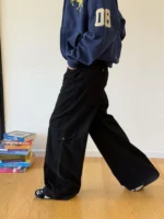 Брюки "19 Studio Loose Straight Cargo Pants" — изображение 9