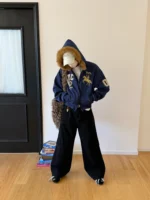 Брюки "19 Studio Loose Straight Cargo Pants" — изображение 11