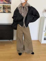 Брюки "19 Studio Loose Straight Cargo Pants" — изображение 12