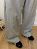Джинсы "19 Studio Vintage Washed Straight Jeans" — изображение 9