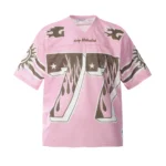 Футболка "GLFS × DL Studio DL-12945 77 Pink Mesh Jersey"