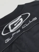 Футболка "GLFS × DL Studio Club Black Mesh Jersey” — изображение 3