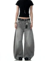 Брюки "11KN Washed Balloon Cotton Pants" — изображение 9
