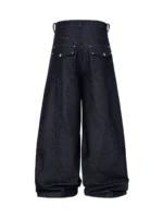 Джинсы "DL Studio × MC.CANN Raw Denim Wide Jeans" — изображение 3
