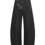Джинсы "DL Studio × MC.CANN Buckle Wide Jeans"
