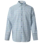 Рубашка "11KN Blue Check Shirt"