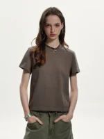 Футболка "11KN Cotton Slim Fit T-Shirt" — изображение 6