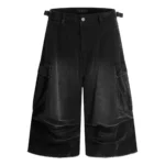 Шорты "11KN Layered Raw Edge Cargo Shorts"