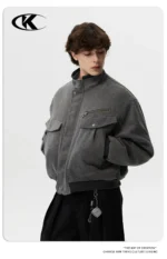 Бомбер "11KN Quilted Lining Wool Bomber" — изображение 6