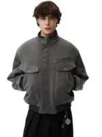 Бомбер "11KN Quilted Lining Wool Bomber" — изображение 4