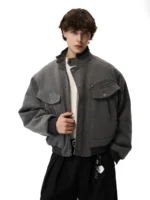 Бомбер "11KN Quilted Lining Wool Bomber"