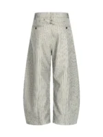 Брюки "11KN Vertical Stripe Wide Trousers" — изображение 2