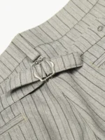 Брюки "11KN Vertical Stripe Wide Trousers" — изображение 8