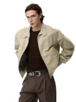 Куртка "11KN Corduroy Stand Collar Jacket" — изображение 5