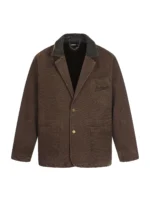 Куртка "11KN Leather Collar Work Jacket" — изображение 2
