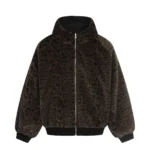 Куртка "11KN Reversible Leopard Fur Jacket"
