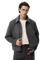 Куртка "11KN Soft Wool Blend Short Jacket"