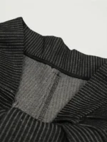 Брюки "XJ Studio Pleated Stripe Curve Pants" — изображение 9
