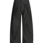 Брюки "XJ Studio Pleated Stripe Curve Pants"