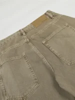 Джинсы "XJ Studio Strap Hem Curved Pants" — изображение 6