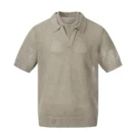 Футболка "XJ Studio Open Knit Polo Tee"