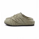 Мюли "HANQIAORIJI Croissant Suede Mules"