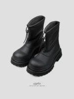 Ботинки "HANQIAORIJI Undercurrent Platform Boots" — изображение 2