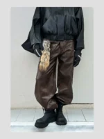 Ботинки "HANQIAORIJI Undercurrent Platform Boots" — изображение 13