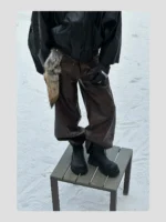 Ботинки "HANQIAORIJI Undercurrent Platform Boots" — изображение 15