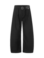 Брюки "11KN Draped Belted Wide Trousers" — изображение 4