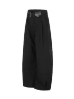 Брюки "11KN Draped Belted Wide Trousers" — изображение 6