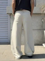 Брюки "BurnBro Double Belt Wide Trousers" — изображение 8