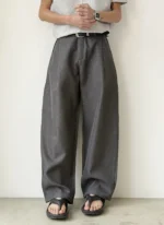 Брюки "BurnBro Drape Wide Trousers" — изображение 5
