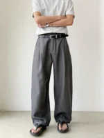 Брюки "BurnBro Drape Wide Trousers"