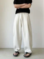Брюки "BurnBro Drape Wide Trousers" — изображение 2