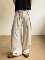 Брюки «Outcast Linen Pleated Wide Trousers»