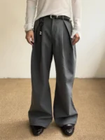 Брюки «Outcast Pinstripe A-Line Trousers»