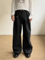Брюки «Outcast Pinstripe A-Line Trousers» — изображение 5