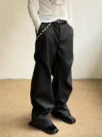 Брюки «Outcast Twisted A-Line Wide Trousers» — изображение 2