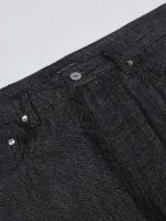 Джинсы "11KN Rivet Raw Wide Jeans" — изображение 5