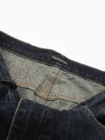 Джинсы "11KN Washed Navy Wide Jeans" — изображение 12