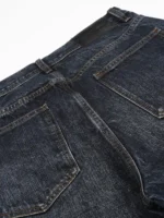 Джинсы "11KN Washed Navy Wide Jeans" — изображение 11