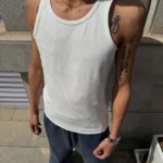 Майка "BurnBro Ribbed Essential Tank Top"